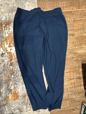 Men's Navy Casual Jogger Pants